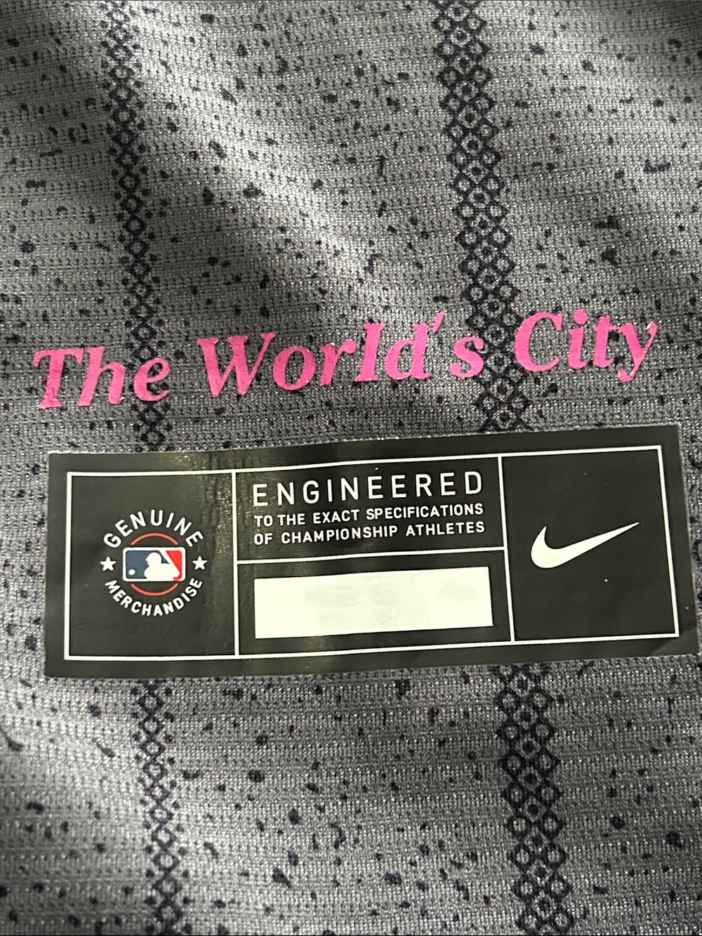 Robert Jr. City Connect Mets Jersey - Picture 5 of 5